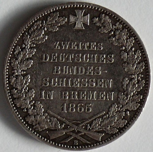 Bremen taler 1865 deutsches - 2.,