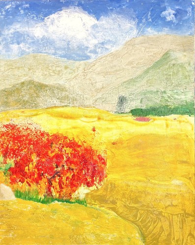 Acrylbild auf leinwand - acrylbild,