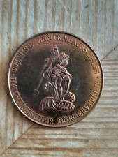 Medaille - Deutscher Bürgertag 1976 Hamburg - 90 Jahre Zentralausschuss