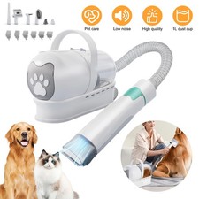 Hundeschermaschine mit Staubsauger | Leise Schermaschine Mit AKKU Hunde