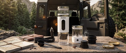 Tragbare espressomaschine - tragbare,