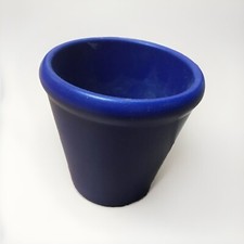 Pflanzen Übertopf Blumentopf Lilablau 7cm Keramik