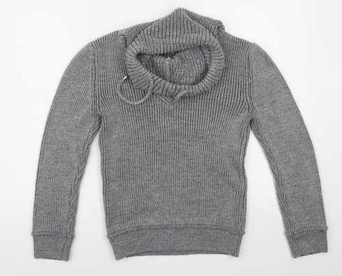 Grin bear damen pullover grau - grin&bear,