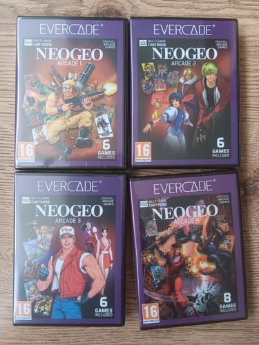 Evercade neogeo arcade 2 - arcade, 1,