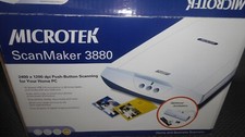 Microtek Flachbettscanner 3880 mit komplettem Zubehör