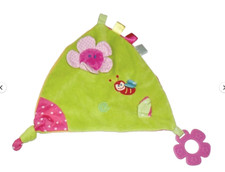 Auswahl Schmusetuch Bieco grün rosa Blume Biene Schnuffeltuch Kuscheltuch Tuch