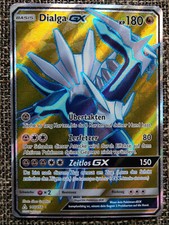 Pokemon Karte - Dialga GX - Full Art - 146/152 Ultra-Prisma [Holo / Deutsch]
