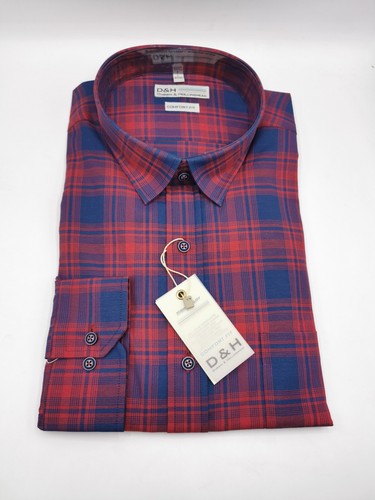Langarm hemd l 41 42 - h, 41/42
