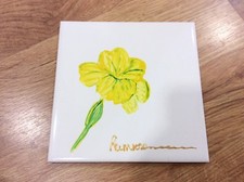 Schöne vintage handbemalte - schöne,