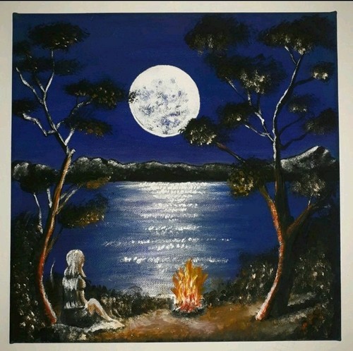 Verschiedene acrylbilder - 3,