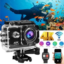 4K Sport Aktion Wasserdicht Kamera WiFi Helmkamera Unterwasser Action Camcorder