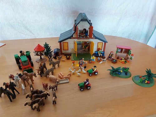 Playmobil bauernhof viel - bauernhof, m.