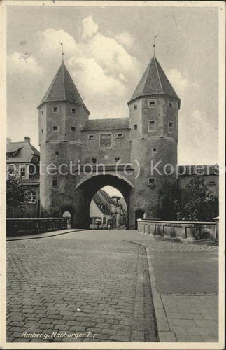 Amberg oberpfalz nabburger tor - oberpfalz,