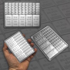 Valcambi Silbertafel 100 Gramm