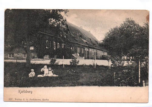 Litho karlsburg meierei vom - karlsburg,