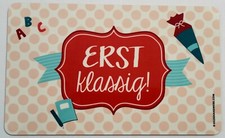 Brettchen Schuleinführung 1 Klasse Frühstück Essbrettchen Spruch Geschenk Deko