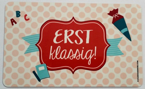 Brettchen schuleinführung - schuleinführung, 1