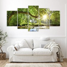 Wald Landschaft Natur VLIES