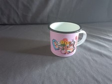 Der Kleine Maulwurf,Emaille-Becher,Trinkbecher,Tasse,Kinder,Topf,lila,klein,