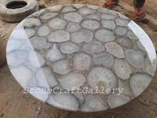 30 " Weiß Agatetable Top /
