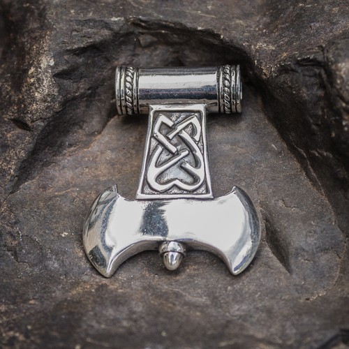 Celtic axt anhänger 925 - axt,