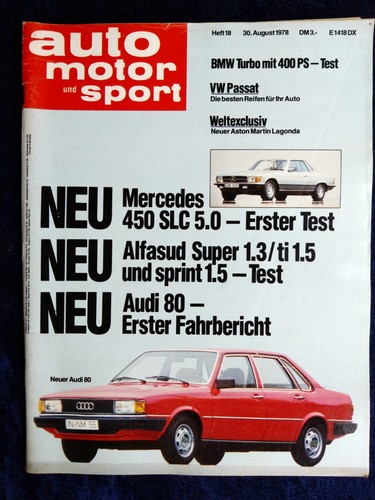 Ams 1978 mercedes erster - ams, 18/1978