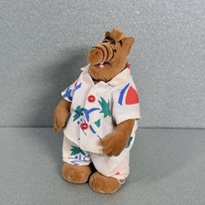 Alf simba geflockte figur - alf,