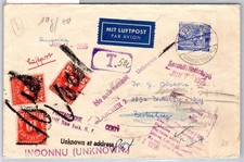 Berlin 51 auf Brief Luftpost