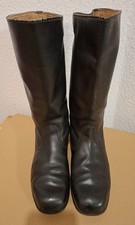 DDR NVA Chromleder Paradestiefel 50/60 Jahre Gr. 29,5 (44) Ledersohle, Vintage