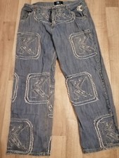 Karl Kani Baggy Hip Hop Vintage Herrenjeans Größe 42/32