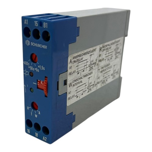 Schleicher kzt91kd zeitrelais - schleicher,