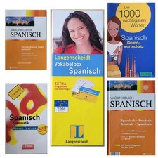 Spanisch Wörterbuch Vokabelbox Grundwortschatz Grammatik Begleiter Abitur Beruf 