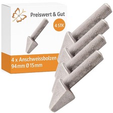 4 x Anschweißbolzen 93mm