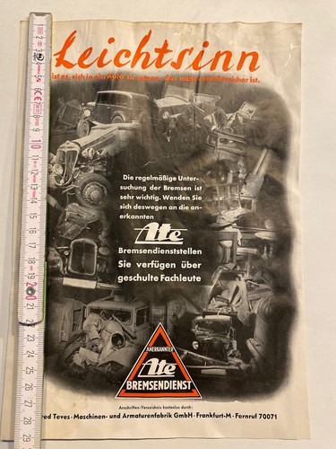 Original werbung auto - original,