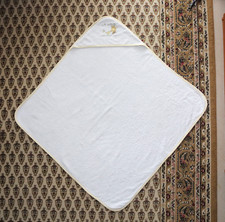 TCM Babyhandtuch Badetuch mit Kapuze Kapuzenhandtuch Sommer Baden (80x80cm)