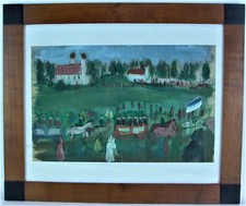 Altes expressives ölgemälde - expressives,