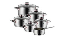 WMF Quality one Kochtopf Topf Set 6tlg incl Stielkasseroll Topfset Induktion NEU