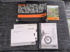 KTM 400 450 530 EXC Sixdays Bedienungsanleitung Tasche Mappe 2009 Teilekatalog
