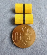 DDR Medaille Orden für hervorragende Leistungen im Bergbau und Energiewirtschaft