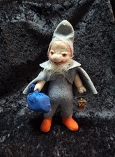 Kersa Sandmännchen /  Zwerg Figur, 27 Cm, Vintage Sammlerstück