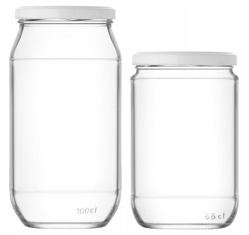 Glas marmeladen gläser - 5,
