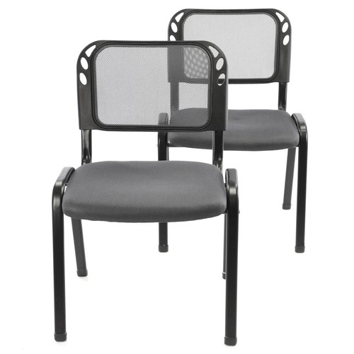 Besucherstuhl 2er set - besucherstuhl,