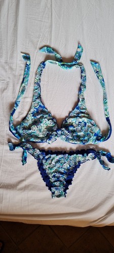 Bikini sangallo mit blumen - mit,