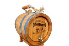 Holzfass 10 liter - 2,, 3,