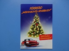 Werbung " Sammelheft " 2005 - Ferrero - Weihnachts-Sparbuch " unbenützt