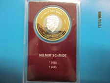 Medaille Helmut Schmidt (1918 - 2015)