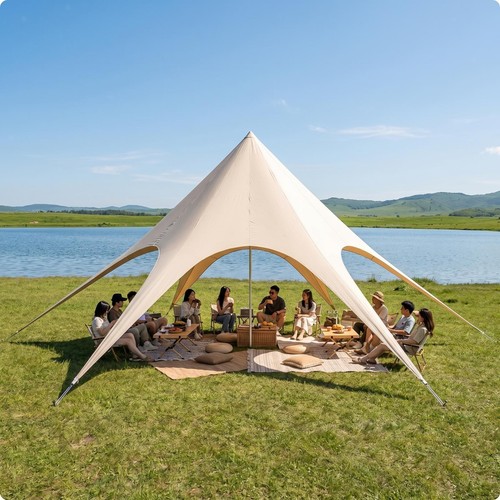 Pavillon mit Tragetasche