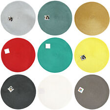 Tischset Platzdeckchen Ø 38cm rund Platzset Untersetzer Platzmatte versch Farben