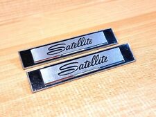 PLYMOUTH SATELLITE EMBLEME - ORIGINAL - VINTAGE - RARITÄT - MADE IN USA -