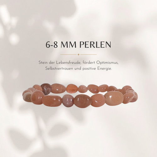 Sonnenstein perlen armband - sonnenstein,